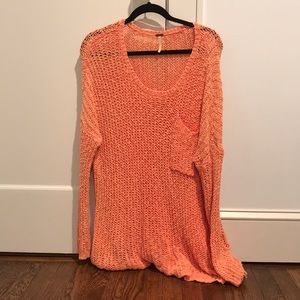 Orange Free People Sweater